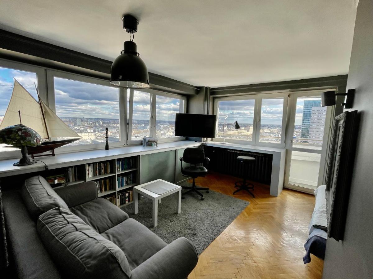Super Apartament Grey Centrum 2X Metro Fast Wifi 300 Mbs Netflix Appletv Smarttv Spotify Panorama Miasta Varsavia Esterno foto