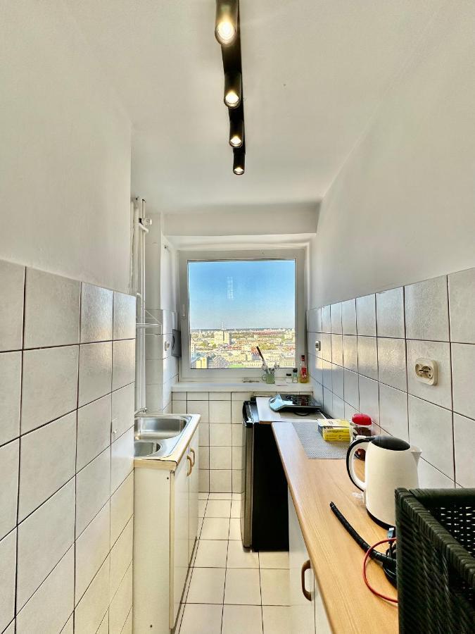 Super Apartament Grey Centrum 2X Metro Fast Wifi 300 Mbs Netflix Appletv Smarttv Spotify Panorama Miasta Varsavia Esterno foto