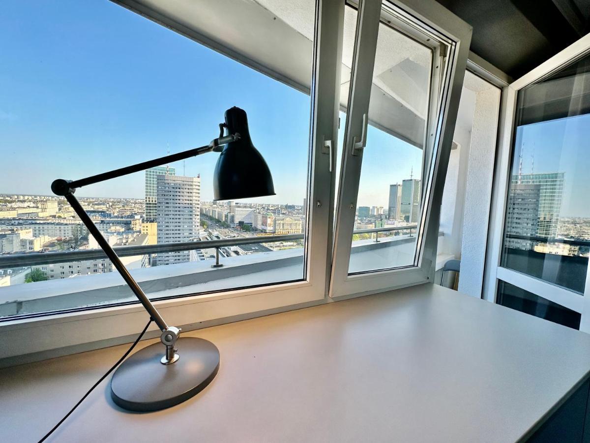 Super Apartament Grey Centrum 2X Metro Fast Wifi 300 Mbs Netflix Appletv Smarttv Spotify Panorama Miasta Varsavia Esterno foto