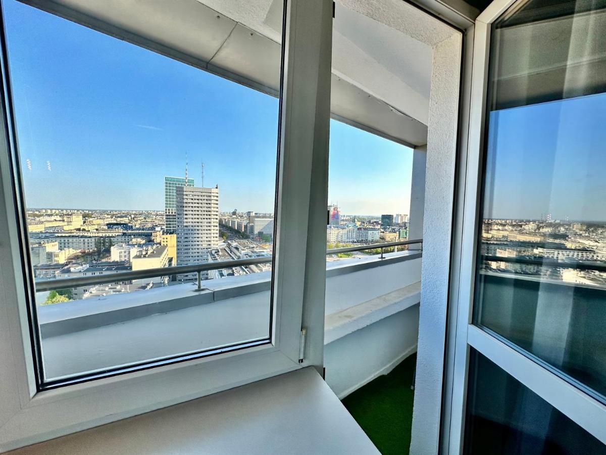 Super Apartament Grey Centrum 2X Metro Fast Wifi 300 Mbs Netflix Appletv Smarttv Spotify Panorama Miasta Varsavia Esterno foto
